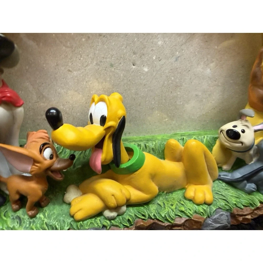 Disney‎ Pets Dogs Photo Picture Frame 3D Lady Tramp Dalmatian Nana Pluto 4x6